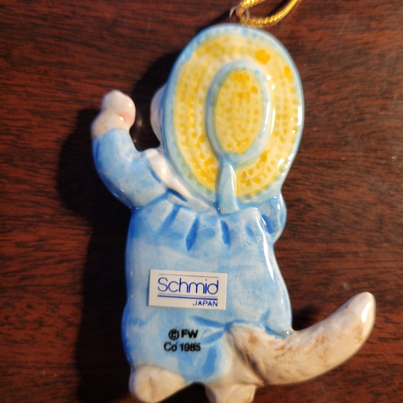 Vintage Beatrix Potter Tom Kitten Cat Ornament - Picture 2 of 4